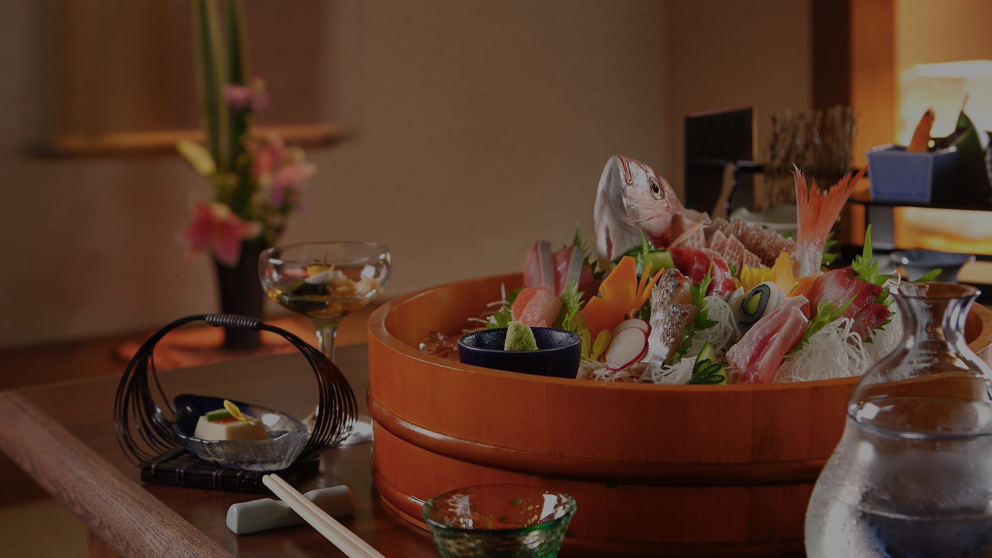 お料理 — 部屋食で愉しむ海の幸