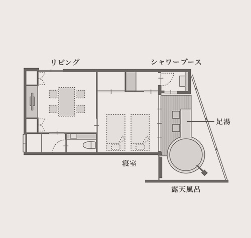 藪椿 間取り図
